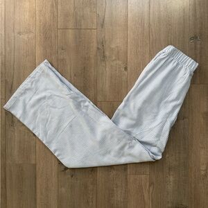 Blue and White Striped Pants NWT